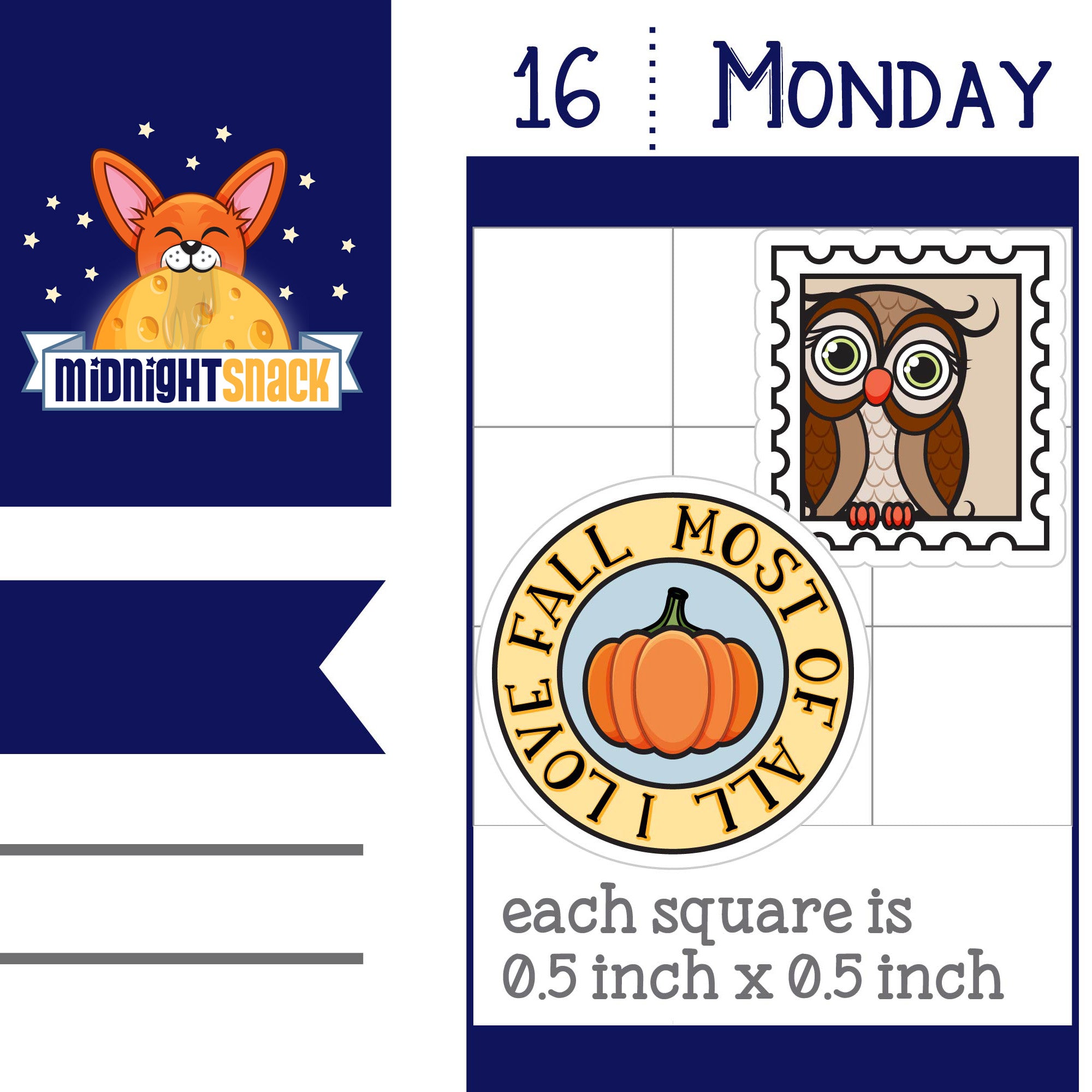 Decorative Fall Stamps