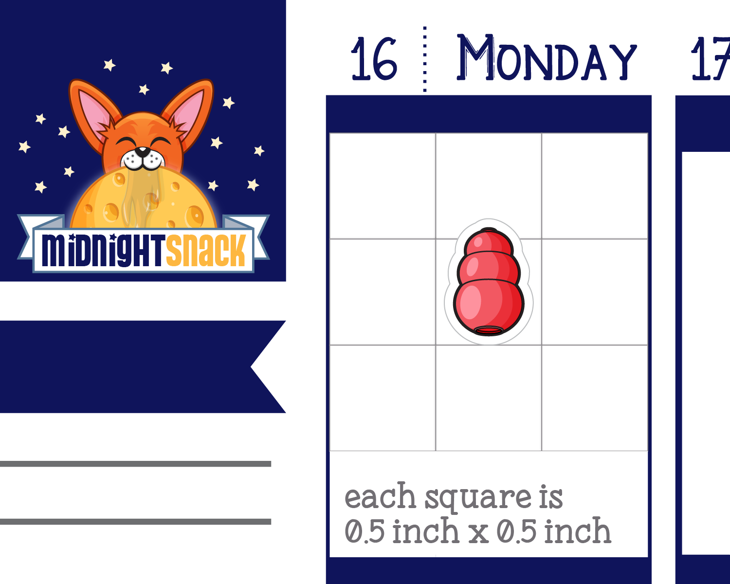 Dog Enrichment: Food Stuffer Toys Planner Stickers