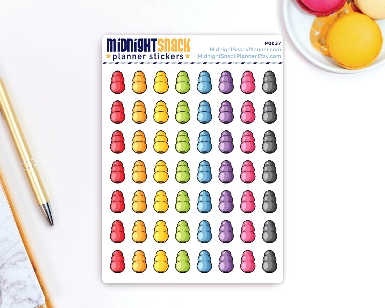 Dog Enrichment: Food Stuffer Toys Planner Stickers