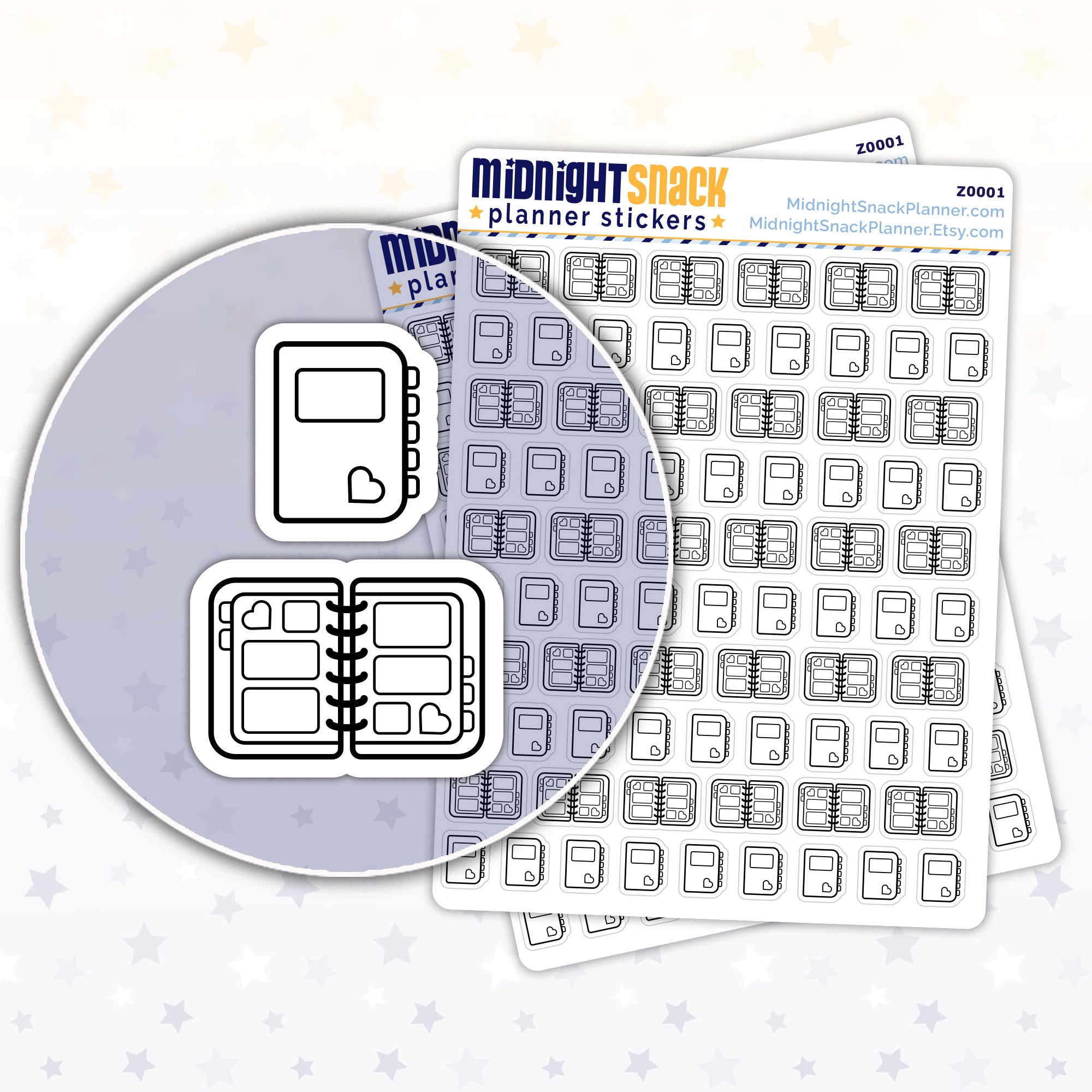 Planner Icons: Mini Planner Stickers