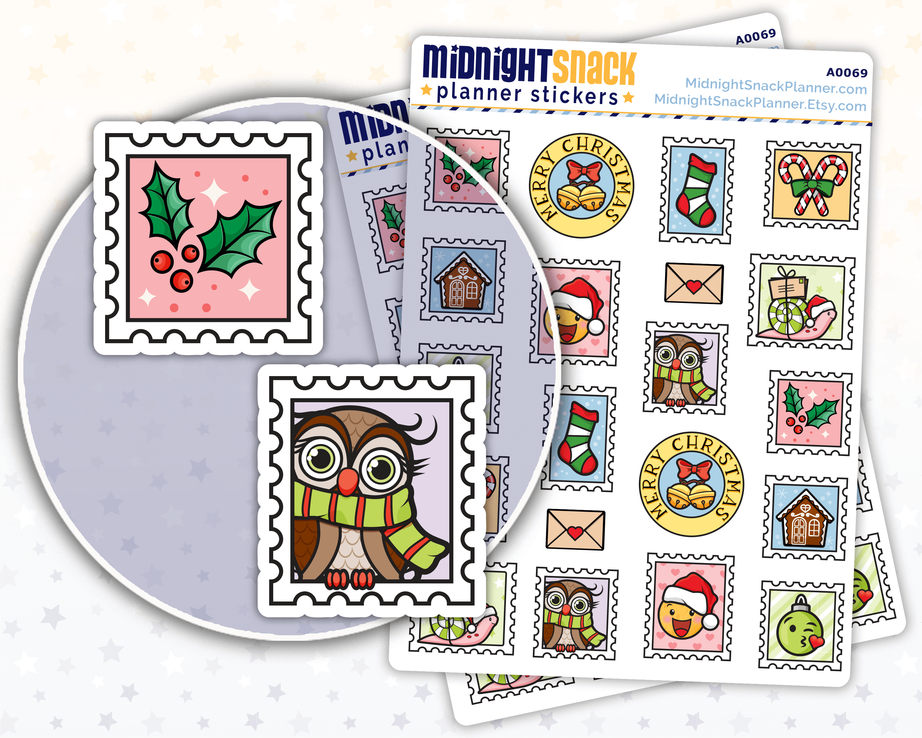 Decorative Christmas Stamps