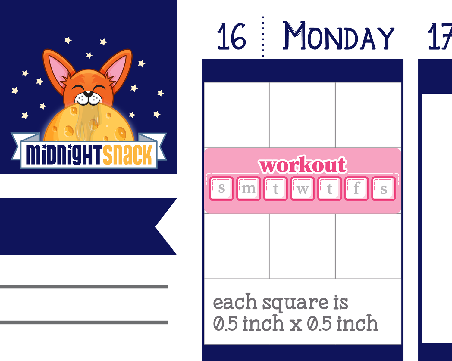 Workout Tracker: Fitness and Exercise Planner Stickers