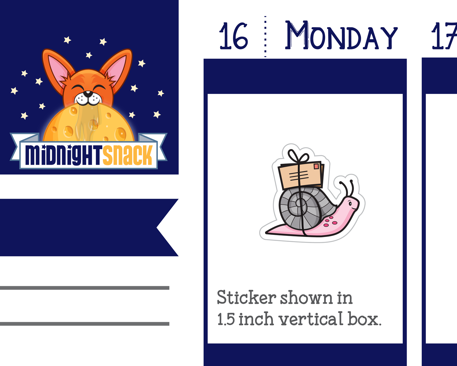 Snail Mail Icon: Planner Stickers