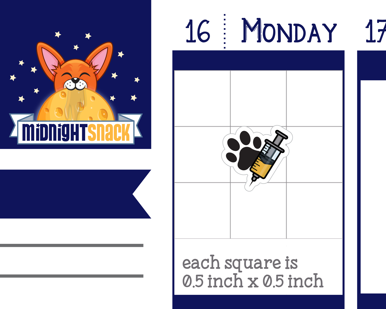 Pet Vaccination Icon: Pet Care Planner Stickers