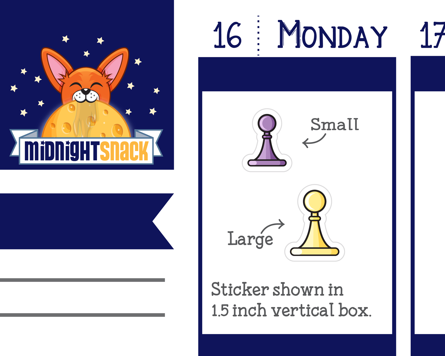 Board Game Icon: Fun and Games Planner Stickers