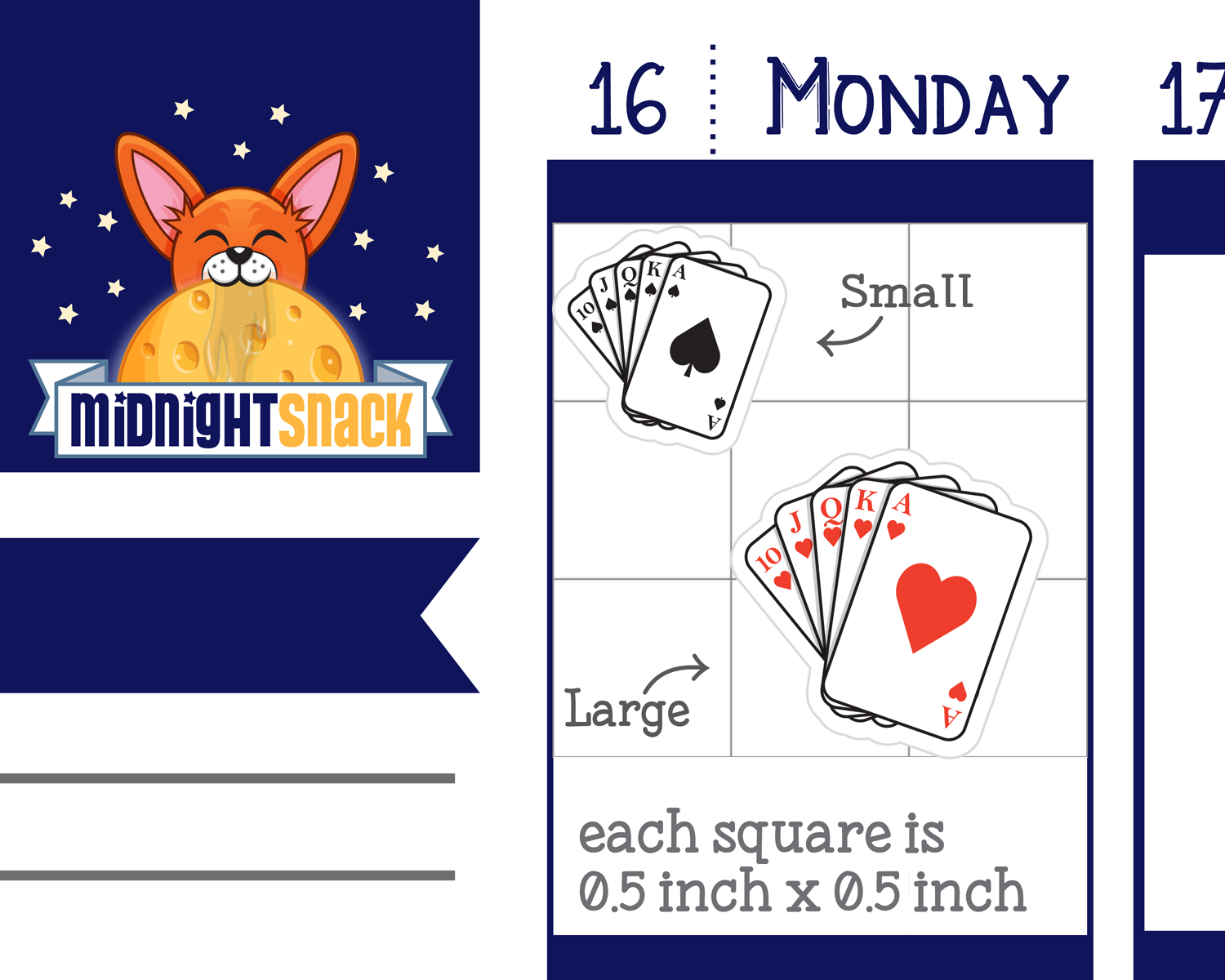 Card Game Icon: Fun and Games Planner Stickers